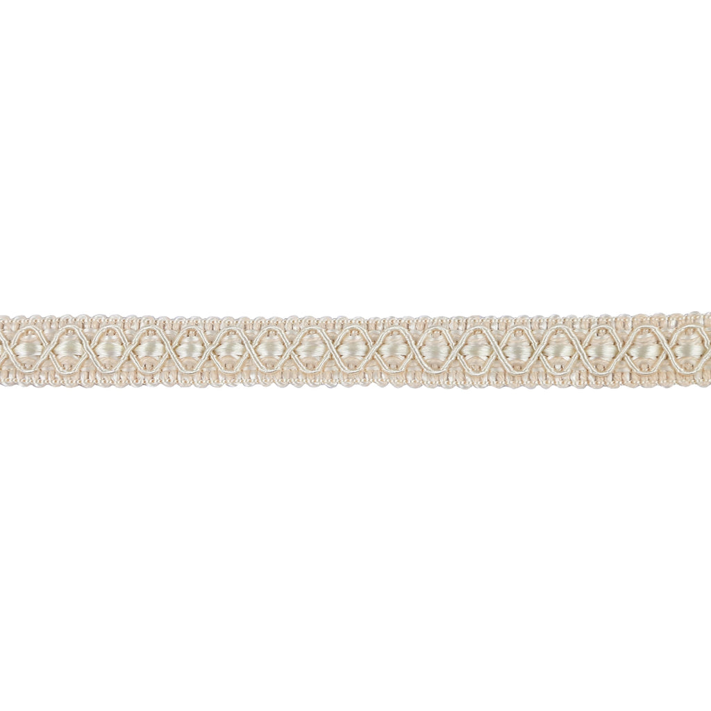 Gimp Braid Trim, 5 Yards 0.59 Inch Fabric Trim, Beige
