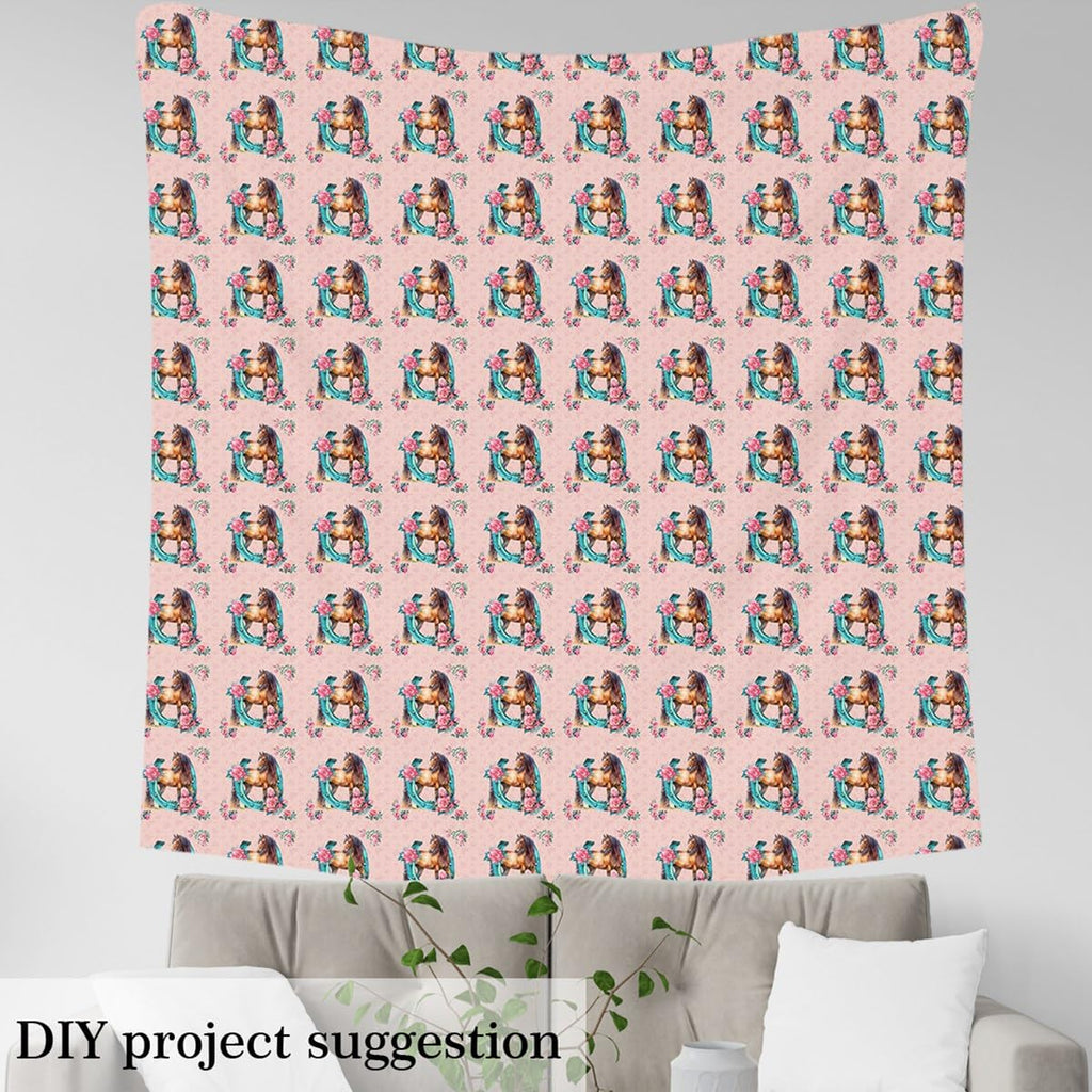Horse Fabric by The Yard Soft 5 Yards