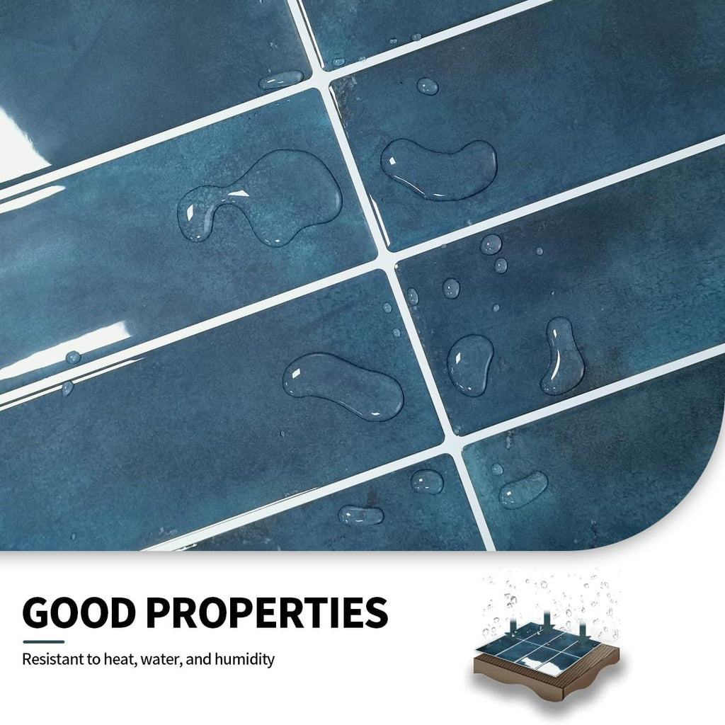Peel and Stick Backsplash 3D Wall Tiles,Self-Adhesive,Oil Proof,Waterproof, Removable Wall Panels ,Modern Design