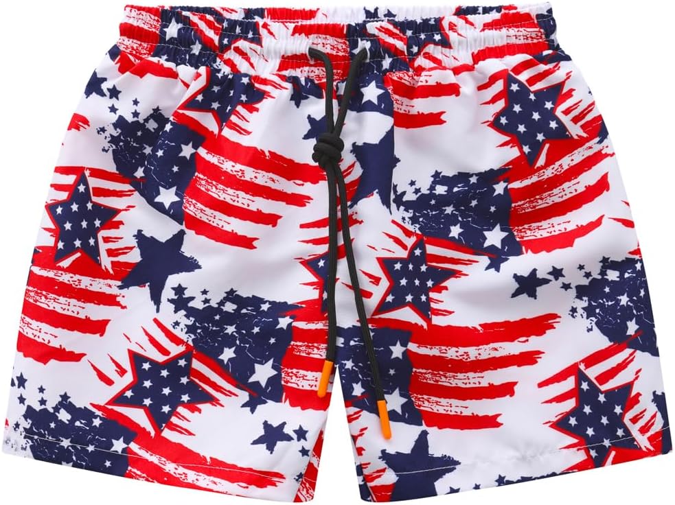 Toddlers and Baby Boys' Piece Swimsuit Trunk and Rashguard Sun Hat Set
