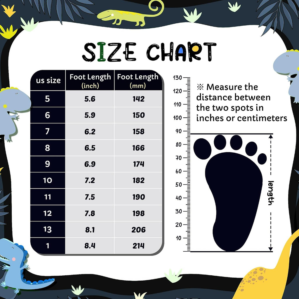 Toddler Kids Rain Boots - Light Up Boys Rainboots Boots Waterproof Lightweight Outdoor Shoes with Easy-On Handles