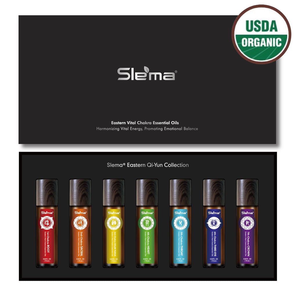 7 Chakra Essential Oil Roll-On Gift Set (10ml x 7)