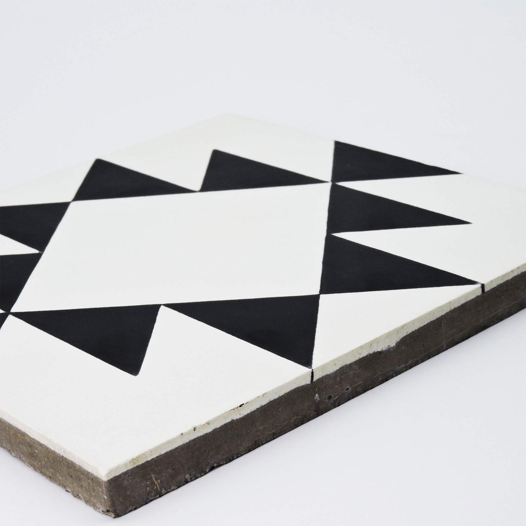 Rissani 8''x 8'' Handmade Cement Tile,Set of 12