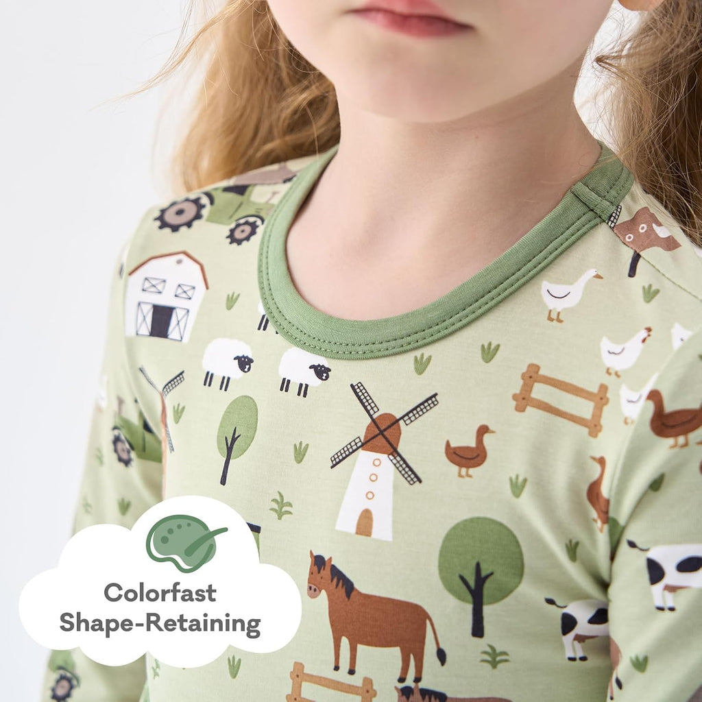 Baby Viscose from Bamboo Pajama Set Toddler Boy Sleepwear 12M
