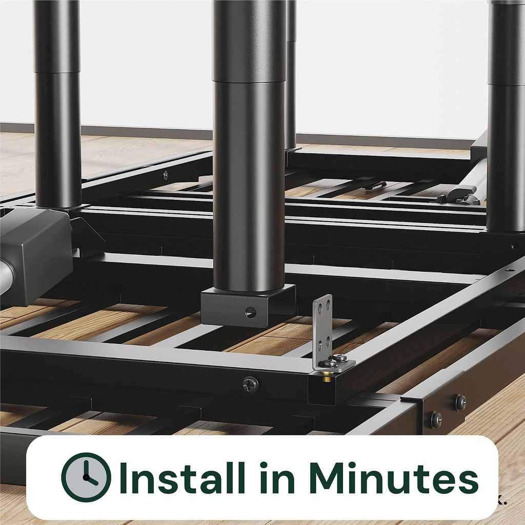 California King Adjustable Bed Frame with Wireless Remote, Zero Gravity, Head & Foot Incline, Anti-Snore, Memory