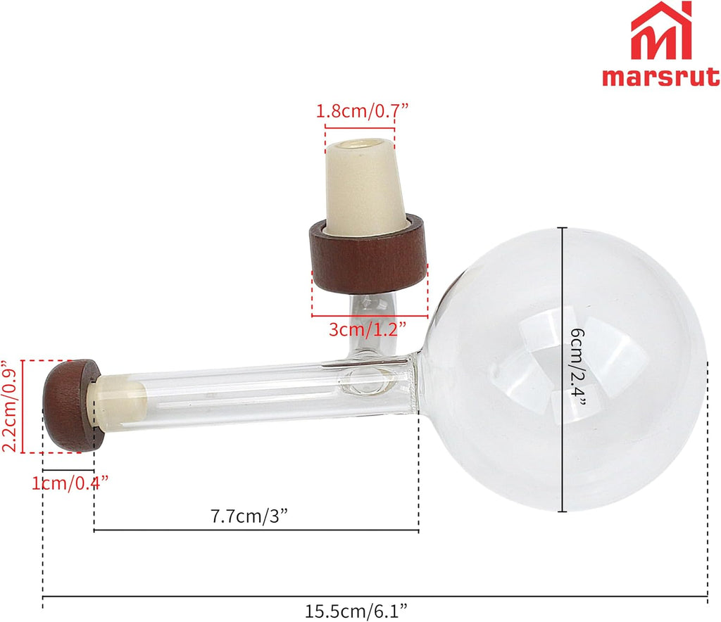 Aireador De Vino, Wine Aerator Decanter Decantador, Quick Wine Pourer, Clear Transparent Glass Style, Accessories