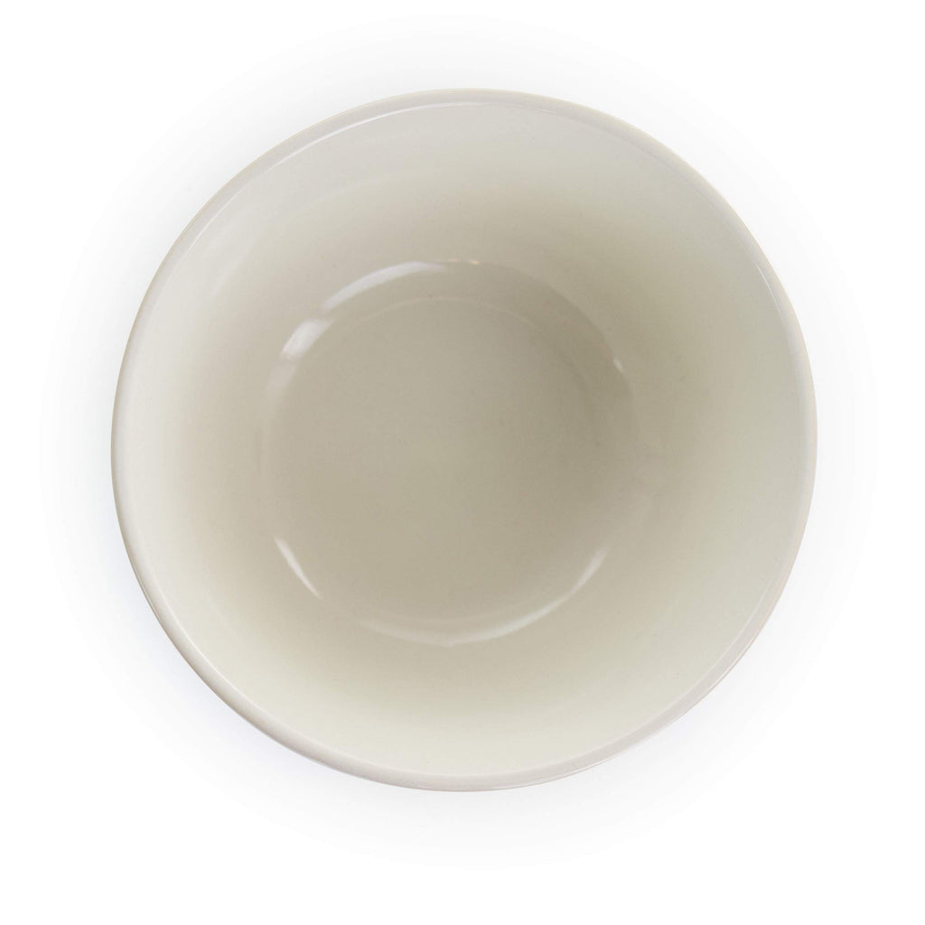 Round Decorated Stoneware Scallop Embossed Dinnerware Dish Set, 16 Piece, Luna