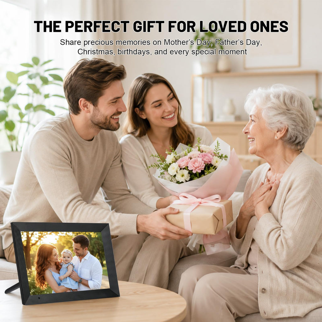 10.1 Inch Digital Picture Frame, Setup to via AiMOR APP