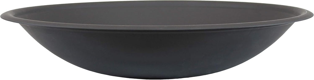 Round Steel Outdoor Fire Pit Bowl Replacement Insert for DIY Ring or Existing Stand