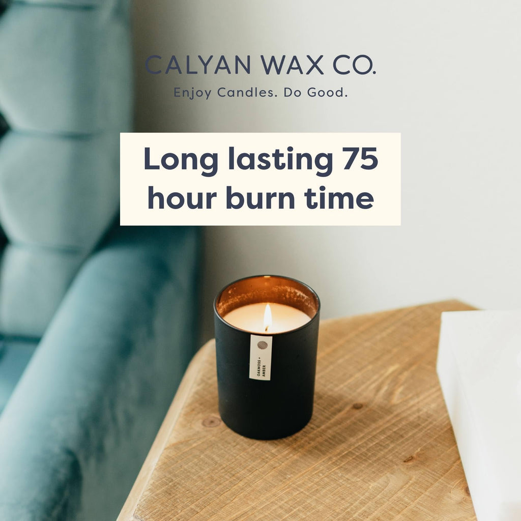 Palo Santo & Cypress Scented Candle - 75 Hour Burn