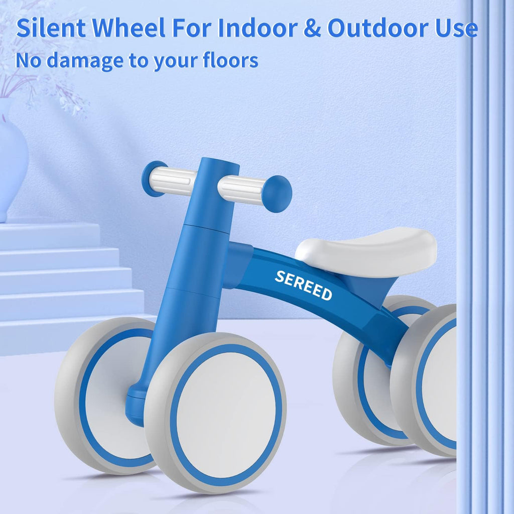 Baby Balance Bike for 1 Year Old Boy Girl, First Birthday Gift Toy