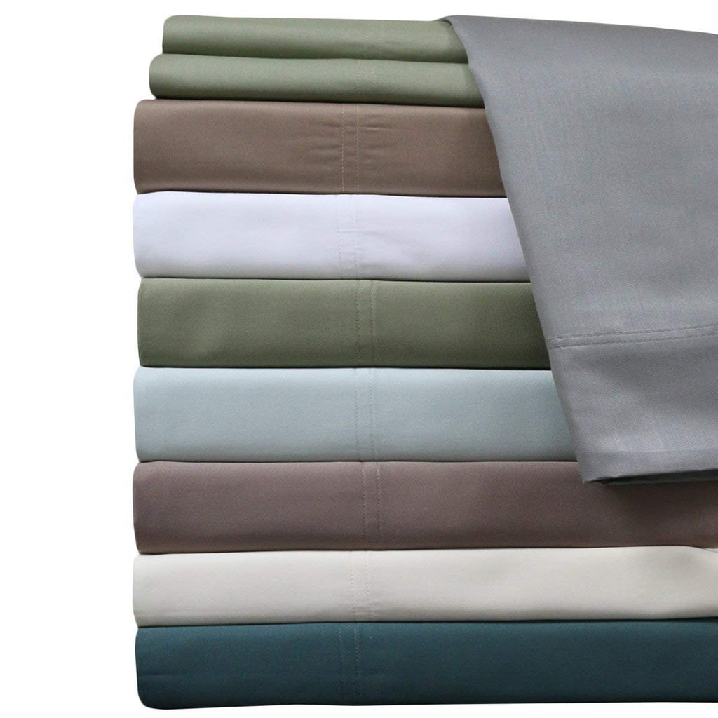Cal King 600 TC 100% Viscose from Bamboo Sheets Set, Gray