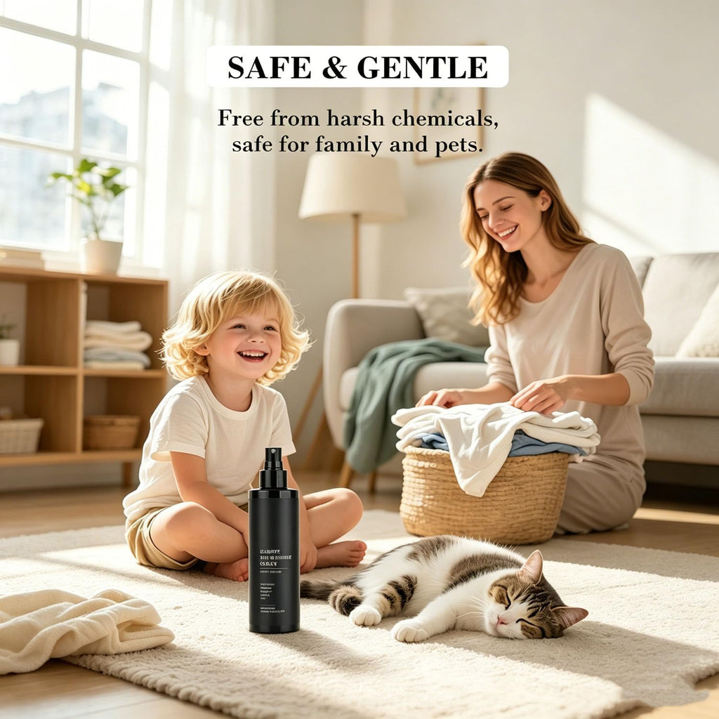 Fabric Refresher & Room Spray - Non-Toxic, Pet & Kid Safe, Long-Lasting Fresh Scent (7.68oz)