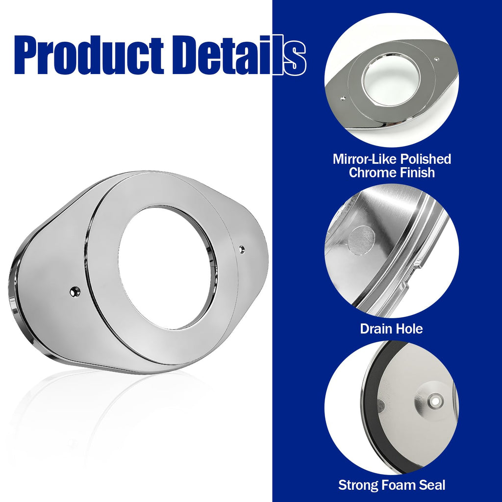 Universal Shower Renovation Cover Plate, Effortless Bathroom Upgrade