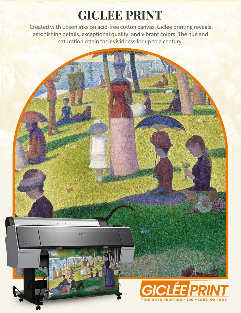 A Sunday on La Grande Jatte Canvas Art, Gallery Wrapped, 30x20