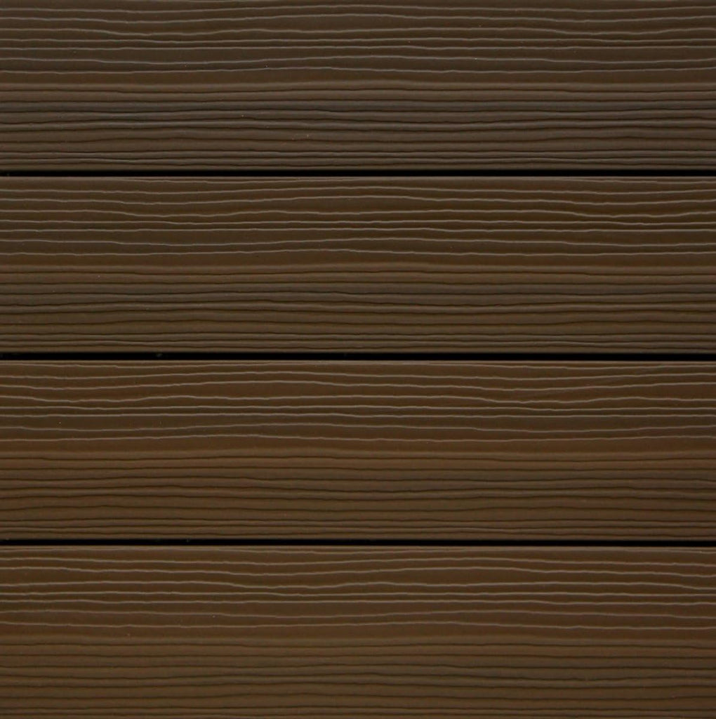 QD-PK-WN Ultra Shield Composite Quick Deck Tile, 12 x 12-Inch, Walnut, Pack of 10