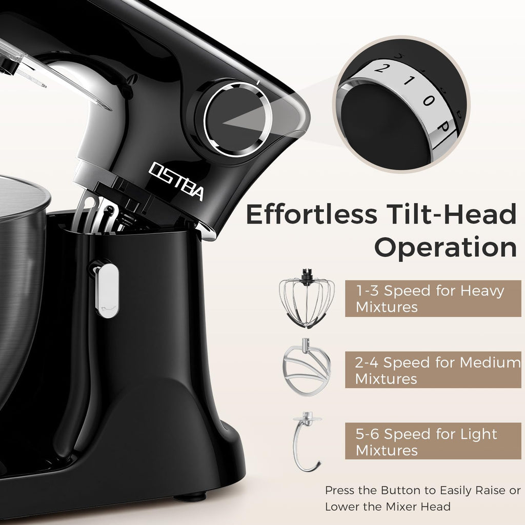 Stand Mixer, 8.5QT Electric Kitchen Mixer