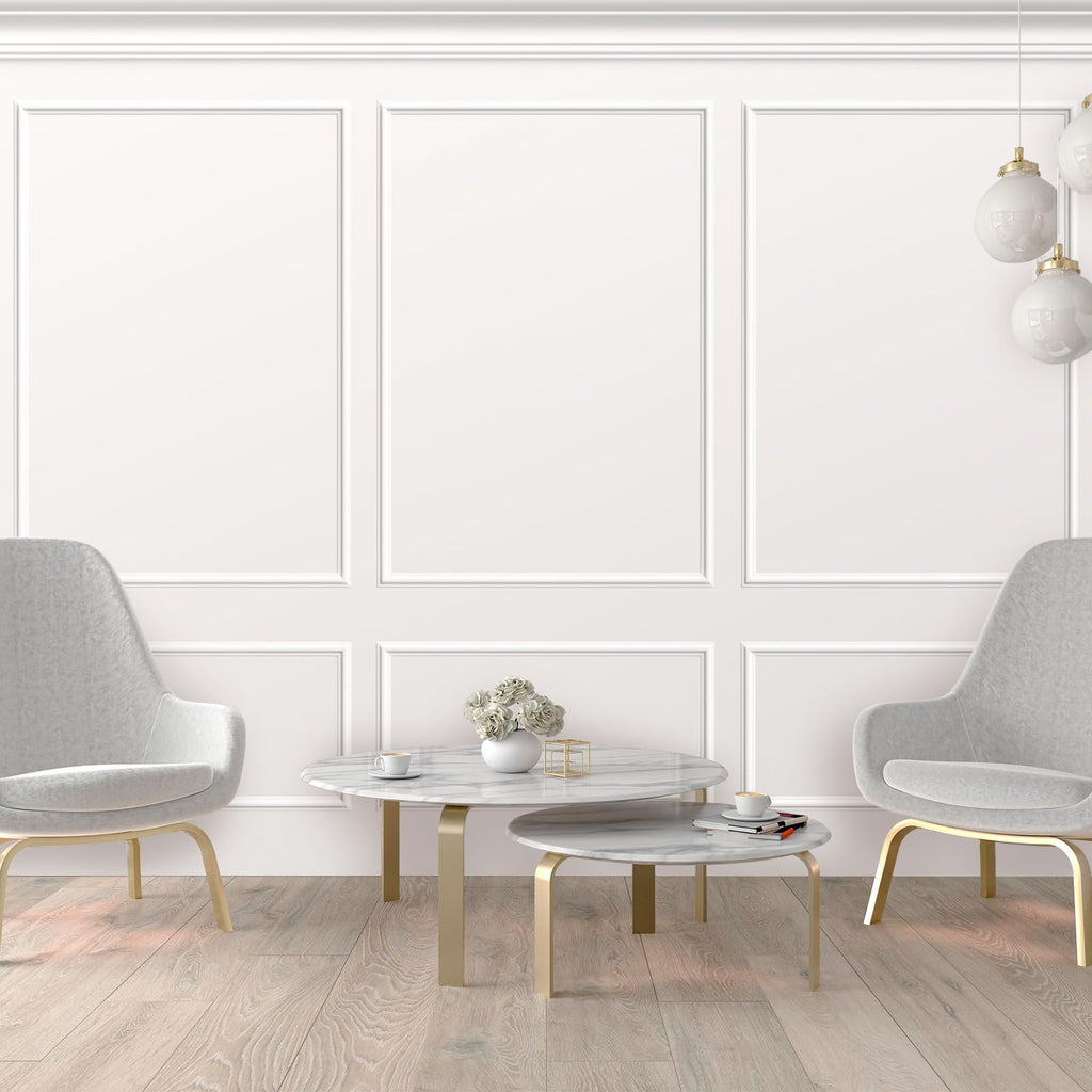 6set Peel and Stick Wall Molding Kit 3D Premade, 39x63in