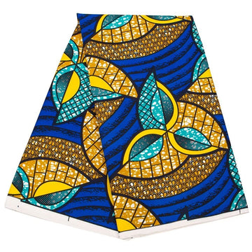 African Fabric 6 Yard Printed Wax Cloth African Ankara Fabric for Party Dress A66