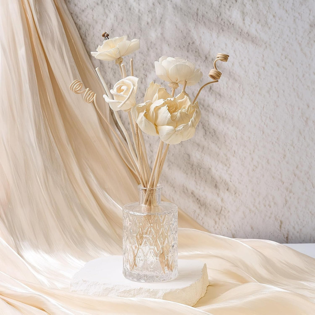 Flower Reed Diffuser Set,Classic - Set of 11