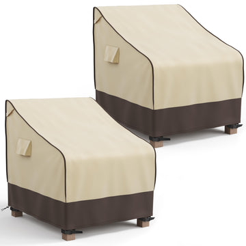 Waterproof, Outdoor Furniture Covers for Rocking & Adirondack Chairs, Fits up to 32"W x 37"D x 36"H, Moisture-proof &