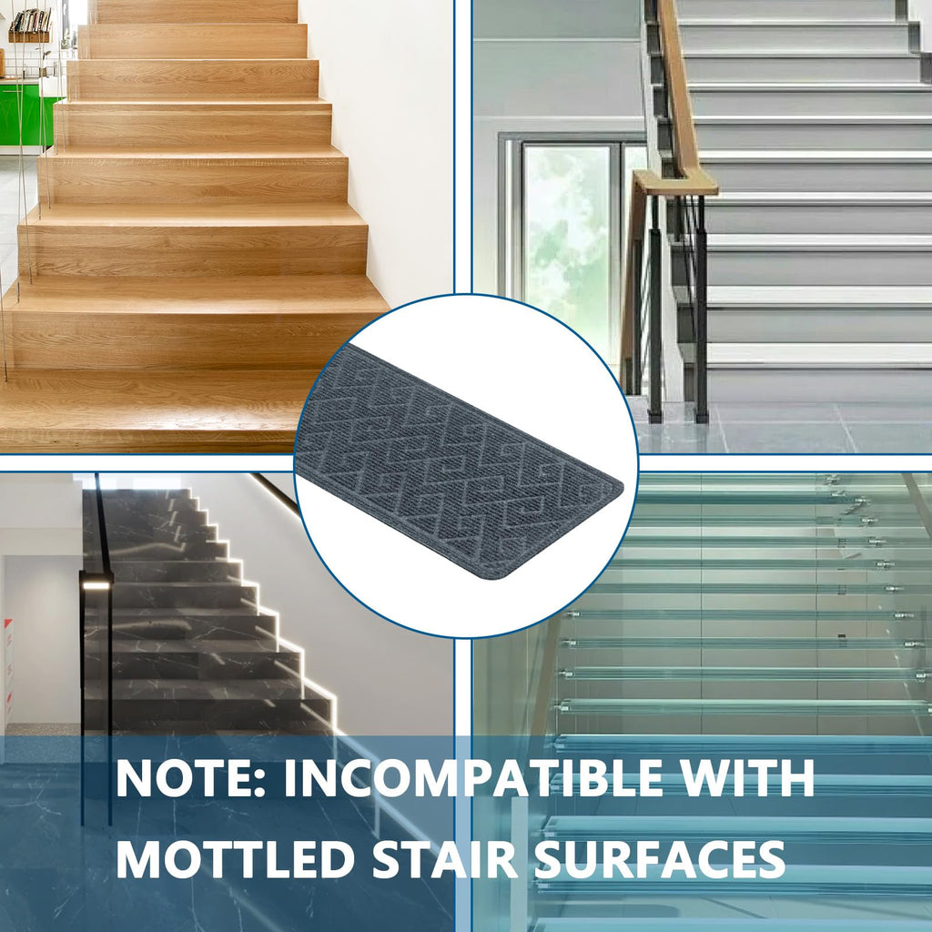 For Wooden Steps Indoor, 15 Pack 8" X 30" Non Slip