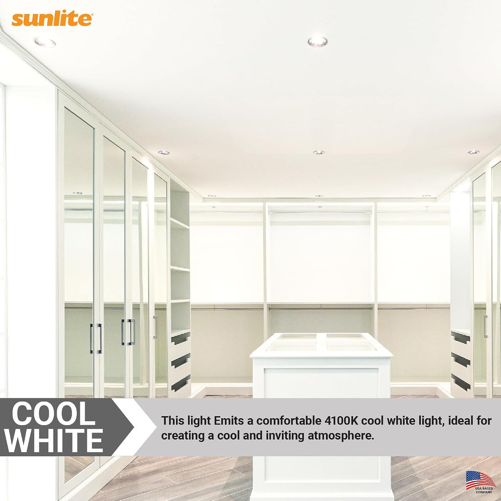 CFL Plug-in PLT 4-Pin Triple Tube Light, 32 Watts, 4-Pin GX24q3 Base, 2400 Lumens, 4100K Cool White, 10 Pack
