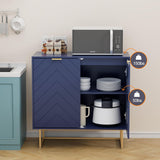 Sideboard Cabinet, Buffet Cabinet with Storage Set of 2, Sideboard Storage Cabinet with Adjustable Shelf