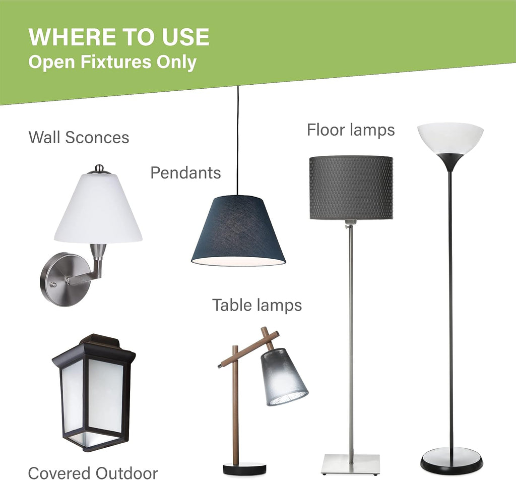 Light Bulbs 100 Watt Equivalent LED Bulbs, A19 Daylight Standard Light Bulbs 5000K White,Non-Dimmable 13W Energy