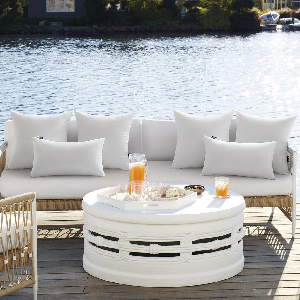 12x20 Inch Outdoor Pillow Inserts Waterproof Pillows - Set of 4