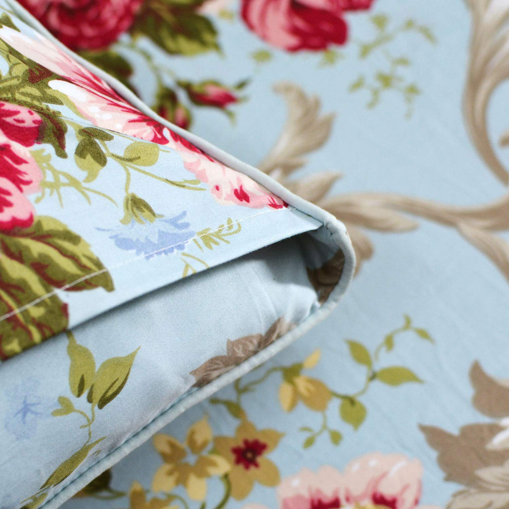 Shabby Floral Bedding Elegant Peony Sheets Set Luxury Bedding Collections 800 Thread Count 100% Egyptian Cotton Deep