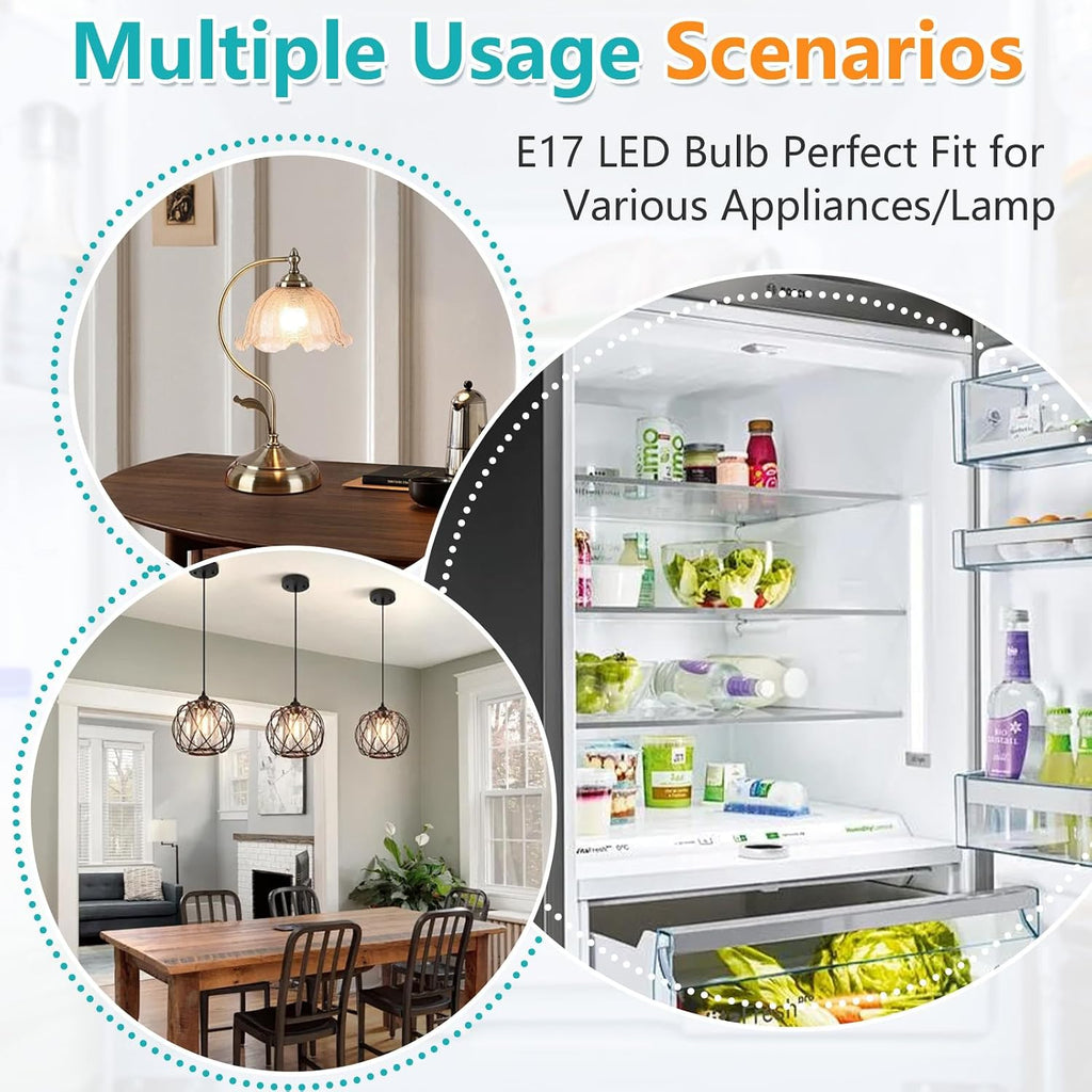 Refrigerator LED Light Bulb Replacement for Frigidaire Freezer