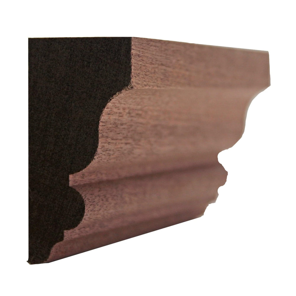 Solid Crown 2-1/4" High x 1-1/8" Deep Moulding. Unfinished, Red Oak, 94"