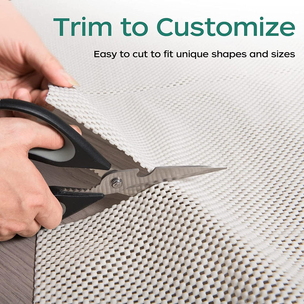 BAGAIL Non-Slip Rug Pad Gripper 2x6 ft for Area Rugs and Hardwood Floors - Set of 6