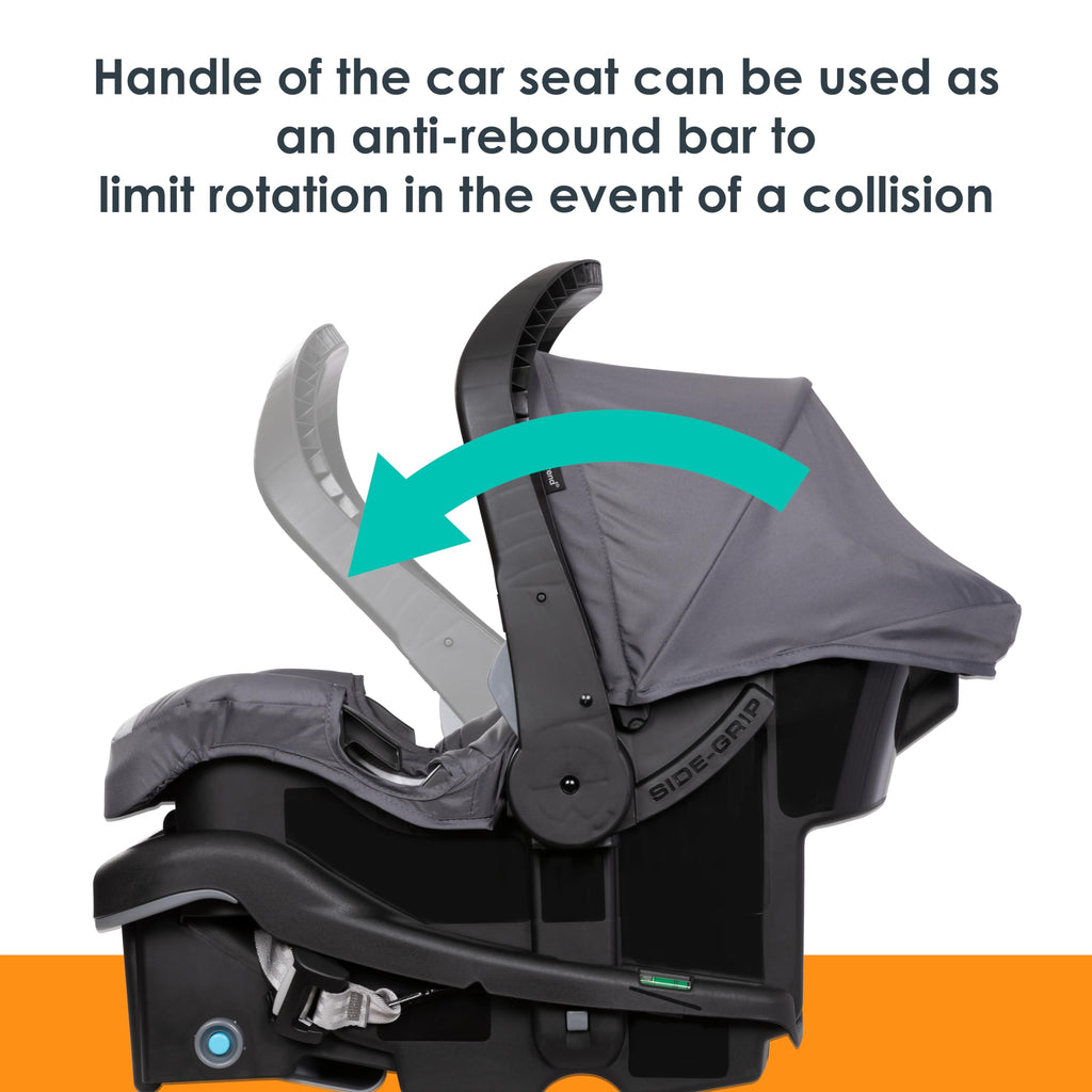 Baby Trend Morph Single to Double Modular Stroller Travel System with EZ-LiftTM Plus Infant Car Seat, Dash Grey