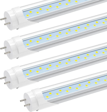 3FT T8 LED Tube Light, 6000K Cool Bright White