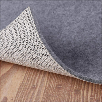 Non Slip Rug Pad Grippers - 9x12 Ft, 1/8" Thick, (Felt + Rubber) Double Layers Area Carpet Mat Tap, Provides - Set of 108