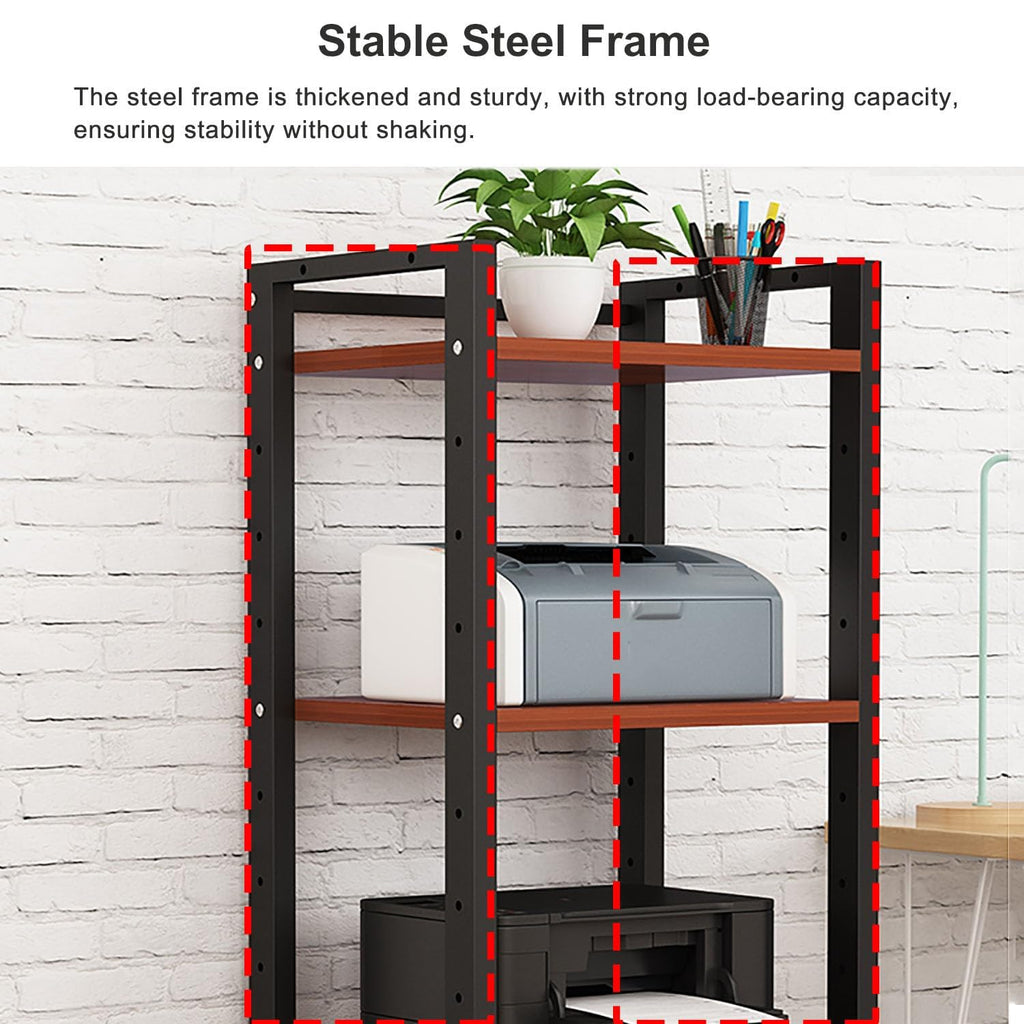 7-Tier Heavy Duty Audio Component Rack, Stereo Rack AV Media Stand Cabinet