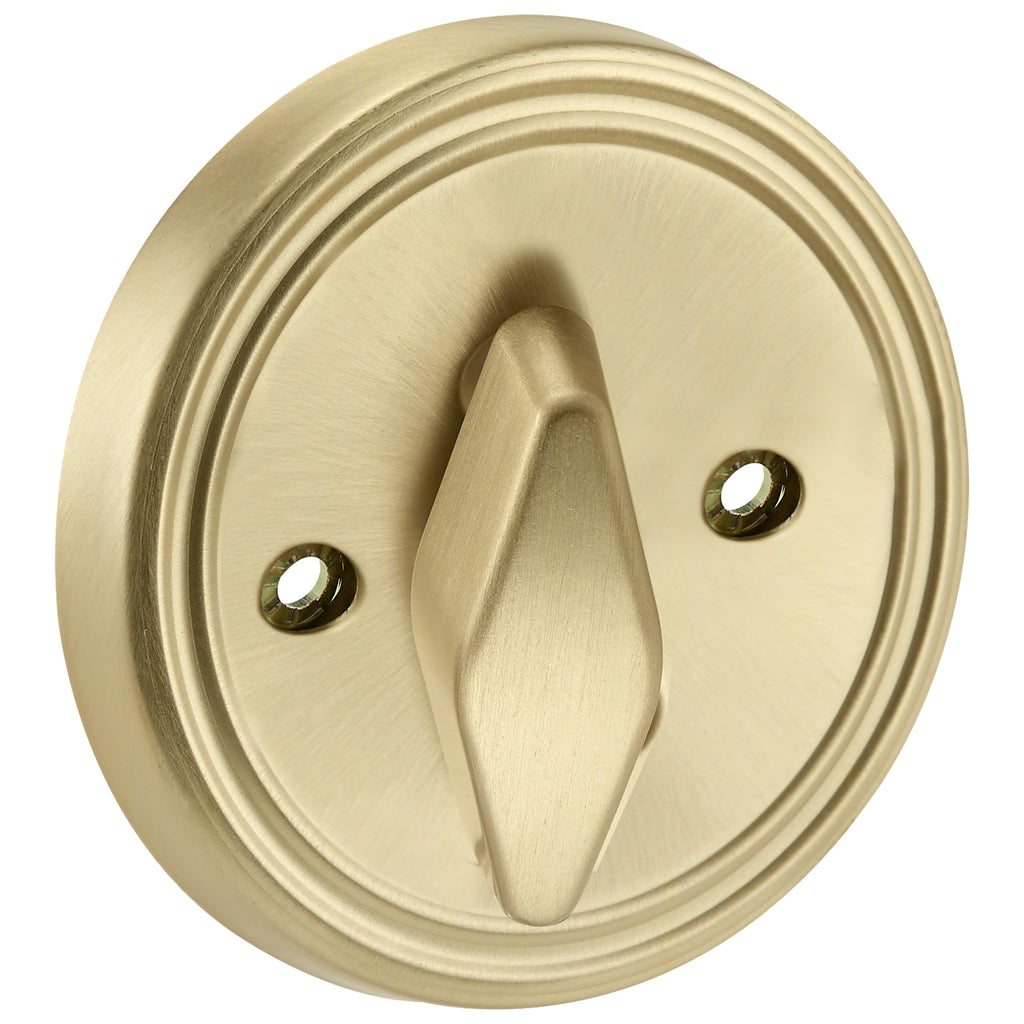 Single Cylinder Deadbolt, Satin Brass