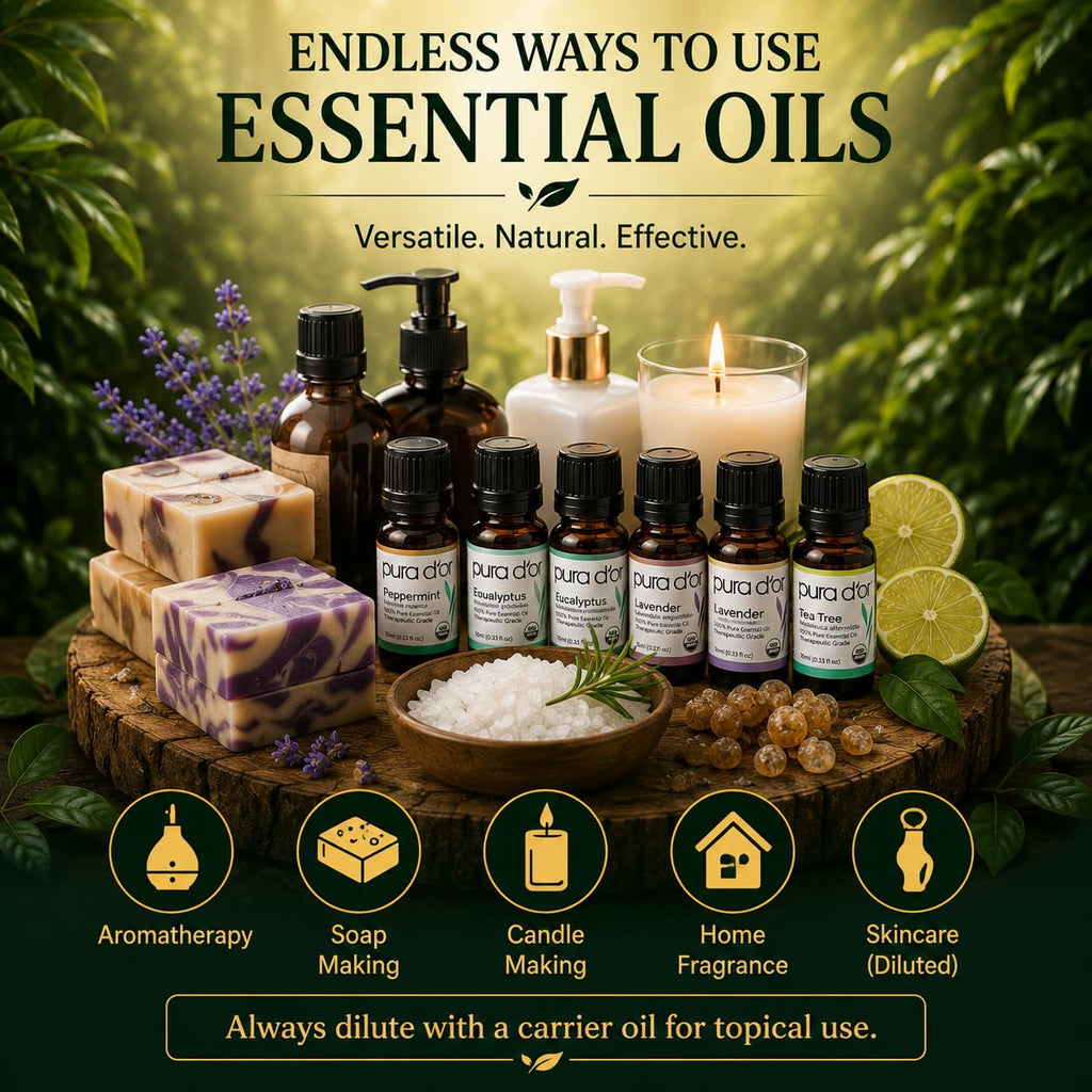 Organic Sweet16 Essential Oils Aromatherapy Box Set, 10mL x16