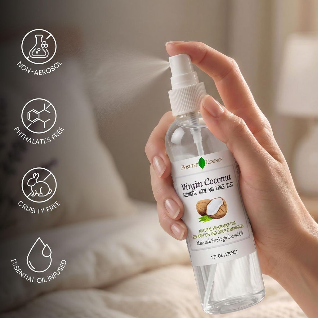 Coconut Room Spray & Linen Spray, Home Fragrance, 4.06 fl oz - Set of 406