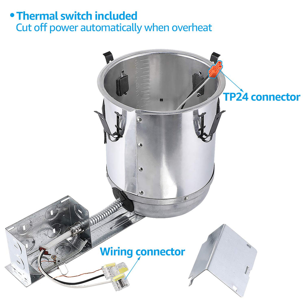 6 Inch Remodel Recessed Light Housing