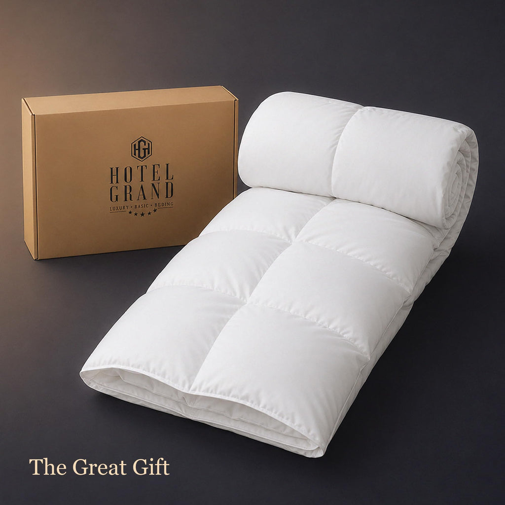 Goose Feather Down Fiber Comforter Duvet Insert