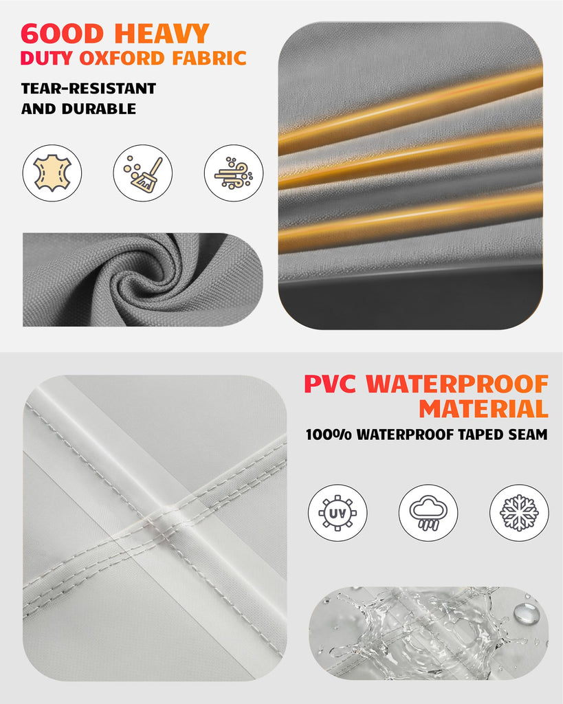 Stackable & Outdoor Furniture Covers Waterproof