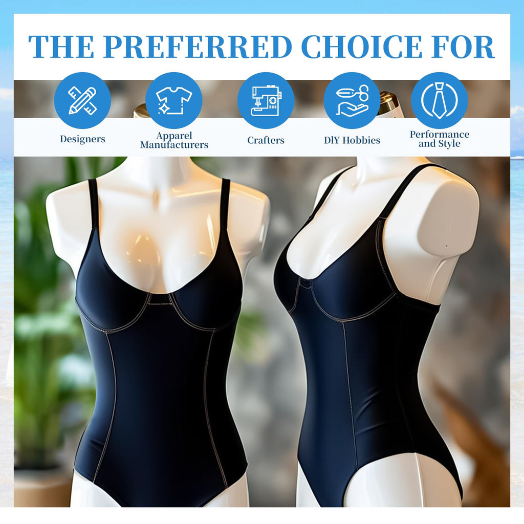 Nylon Spandex Fabric 80% Nylon, 20% Spandex Swimsuit Material Activewear Fabric 4-Way Stretch Lightweight