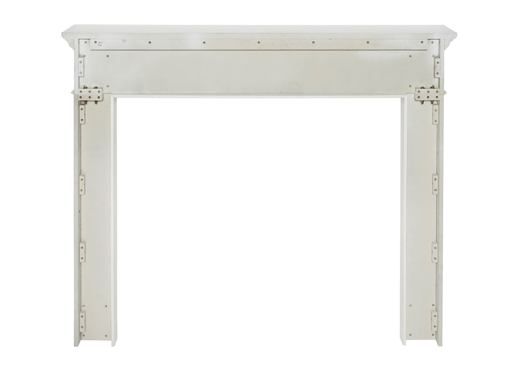525-48 Mike Fireplace Mantel Surround MDF, 48-Inch, White 48 Inch