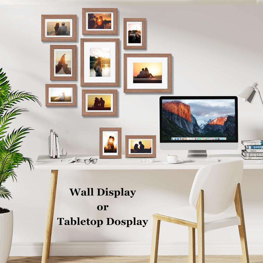 Picture Frames Collage Wall Decor, Gallery Wall Frame Set of 10