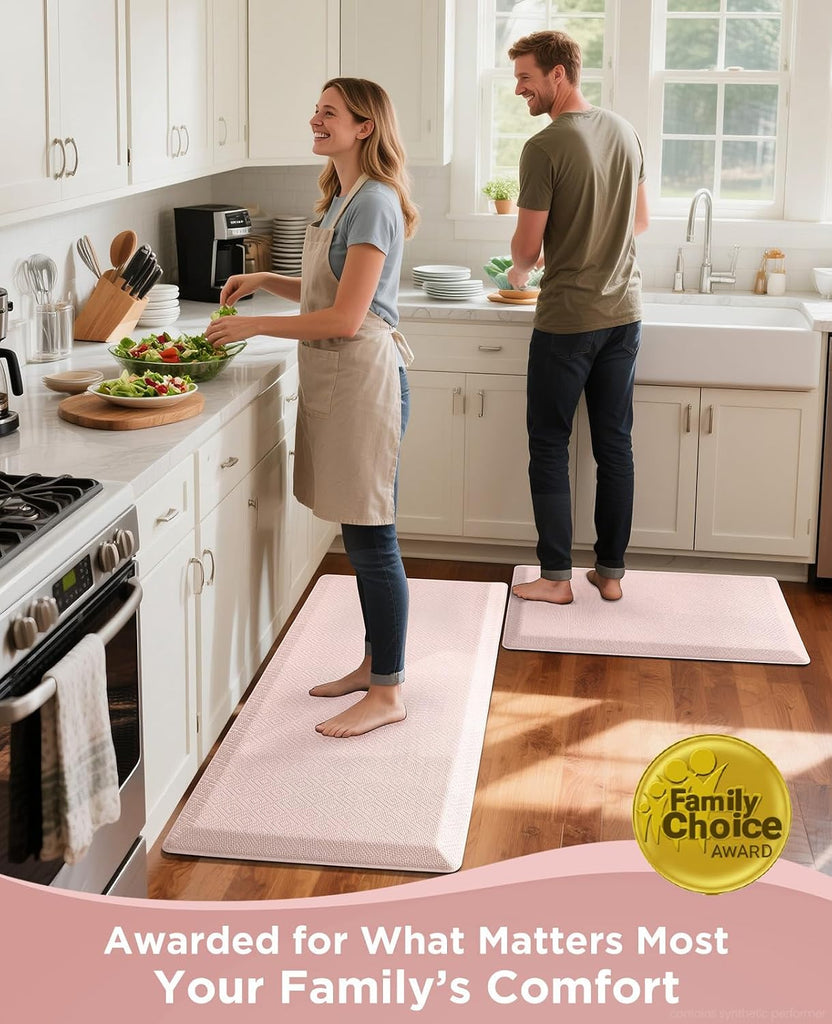 Kitchen mats for Floor, 3/4 inch Thick, Kitchen Rugs, 20''x39'' Anti Fatigue Standing Cushioned Mat