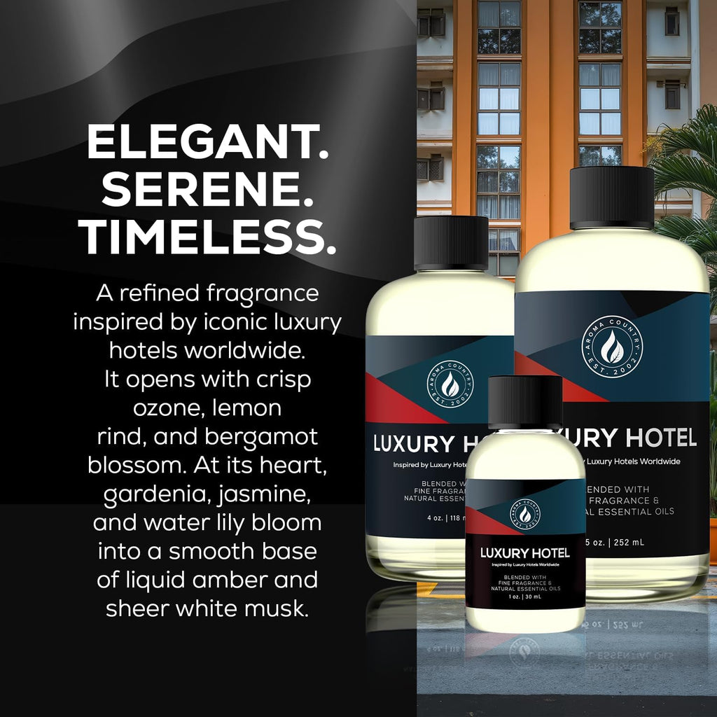 Ritzy Hotel Luxury Diffuser Oil Refill (8.5 Fl Oz) - Set of 85