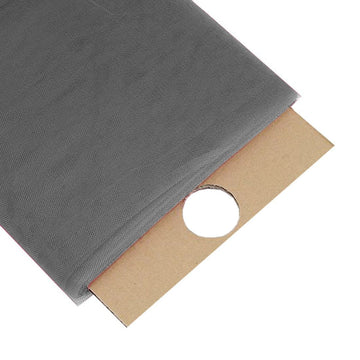 Tulle Fabric Bolt, 54-Inch by 40-Yard, Gray